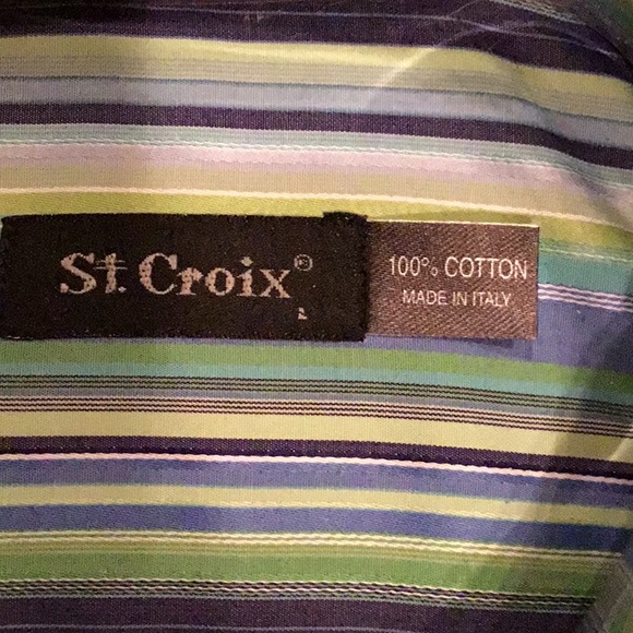 St.Croix Men’s Dress Shirt. Size Large NWT - Picture 3 of 6